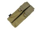 G TMC MOLLE P90 Double Magazine Pouch ( Khaki )